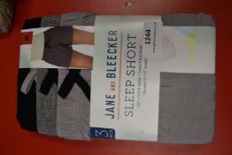 *Jane & Bleecker Sleep Shorts 3pk Size: M