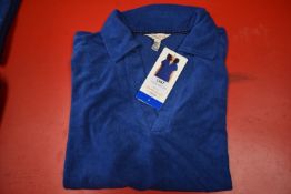 *Weatherproof Vintage Navy Peony Short Sleeve Top Size: L