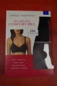 *Carole Hochman Seamless Comfort Bra 2pk Size: L