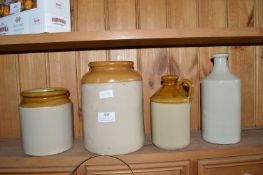 Stoneware Jars and Bottles