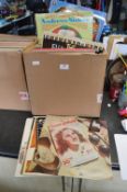 Vintage 12” LP Records Including Mixed Oldies etc.