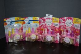 4x Febreze 2pk Refills