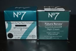 2x 50ml of No.7 Future Renew Damage Reversal Night Cream