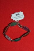 Silver & Gemstone Bracelet