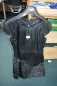 Oasis Women’s Leather Short Dress Size: 14