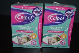 2x Calpol Vapour Plugs Lavender & Chamomile