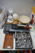 Assorted Kitchenware and Cutlery