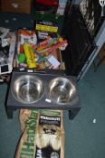 Pet Toys, Dog Feeding Bowls, Wild Bird Food etc.