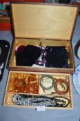 Box of Costume Jewellery etc.