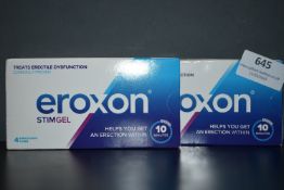 2x 4pk of Eroxon Stim Gel