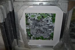 *Two Framed Prints “Grow with Grace”