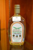 Gold Water Polish Vodka with Gold Leaf Flakes 50cl