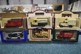 Six Diecast Commercial Vehicles by Days Gone, and Lledo
