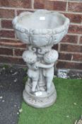 Garden Planter with Cherub