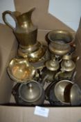 Collection of Brassware