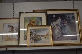 Assorted Original Watercolours by John H. Instance and Other