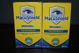 2x 30-Day Packs of Macusheld Original Plus Eye Health Tablets