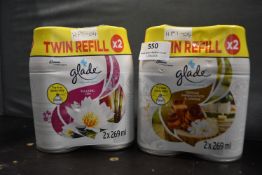 2x Glade 2pk Air Freshener Refills