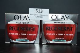 2x 50ml of Olay Regenerist Day Cream