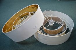 Two Ceiling Light Shades