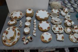Royal Albert Old Country Roses Dinner Service 90+pcs