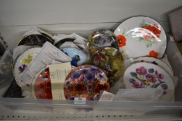 Wedgwood, Royal Albert, Royal Worcester and Other Collectible Plates, Cake Stands, etc.