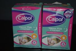 2x Calpol Vapour Plugs Lavender & Chamomile