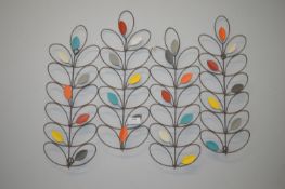 Metal Leaf Wall Art