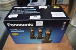 Panasonic Cordless Phones 3pk