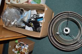 Electrical Extensions, Light, Lampshade, etc.