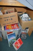 Two Boxes of Assorted Books