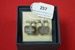 Pair of Hallmarked Sterling Silver Cufflinks