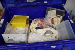 Assorted Tapestry and Craft Items (box not included)