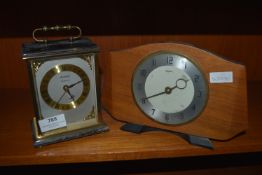 Bentima and Metamec Mantel Clocks