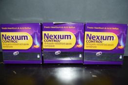 3x 14pk of Nexium Control Indigestion Tablets