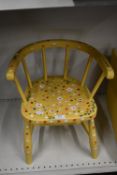 Hand Painted Children’s Chair