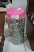 Large Tub of Marbles