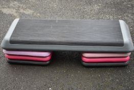 Reebok Step Exerciser with Three Risers