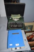 Stamps, First Day Covers, Stamp Sets, etc. plus Vintage Typewriter