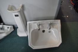 White Ceramic Sink