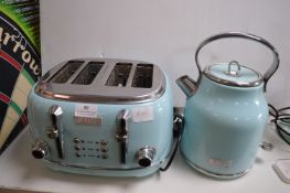 Haden Four Slice Toaster and Kettle
