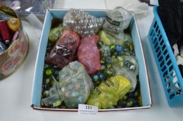 Box of Vintage Marbles