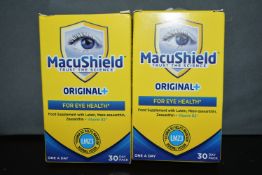 2x 30-Day Packs of Macusheld Original Plus Eye Health Tablets