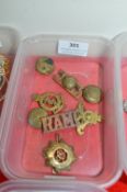 Vintage Military Cap Badges and Buttons