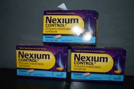 3x 14pk of Nexium 20mg Gastro Resistance Tablet