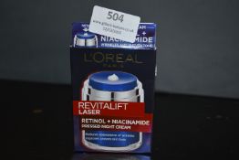 Loreal Revitalift Laser Retinol + Niacinamide Pressed Night Cream