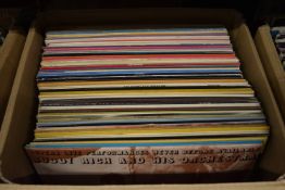 Box of 12” LP Records Including Fred Astaire, Flanaghan & Allen, Buddy Rich, Dick Haynes, etc.