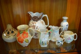 Vintage Pottery Jugs and Vases