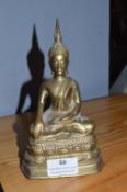 Small Brass Buddha