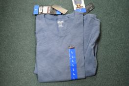 *2x Kirkland 3/4 Sleeve T-Shirt Size: L